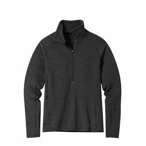 Stio Women's Glide Power Stretch Half Zip color Abyss Heather NWT